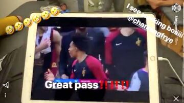 LeBron se mofa en Instagram de sus excompañeros: "¿Qué c...?"