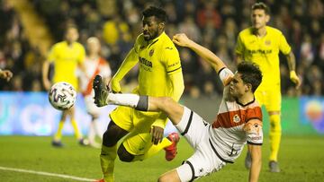 Martín Pascual, contra el Villarreal en Copa.