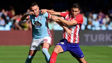 Iago Aspas y Lucas Hernández.