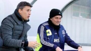 Hernán Crespo y Mourinho