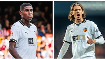 ¡Vaya pareja tiene el Valencia! Mosquera y Yarek, en el Top-5 de centrales Sub-19