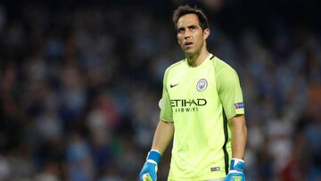 Claudio Bravo pierde la titularidad en Manchester City