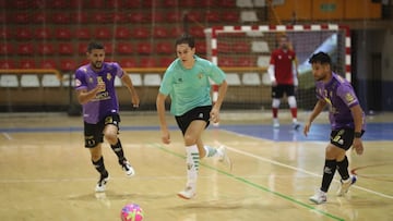 Imagen de uno de los partidos de la pretemporada entre el Patrimonio y el Jaén