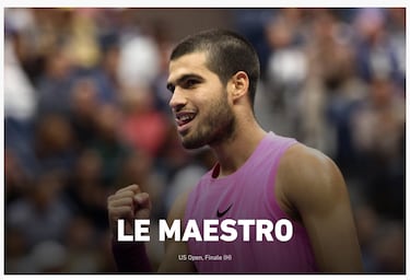 El mundo se postra a los pies de “Súper Alcaraz”: “El maestro”