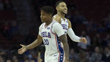 Philly ya carbura con Fultz como titular; Simmons, 14 asistencias