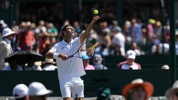 Marcel Granollers, en Wimbledon.
