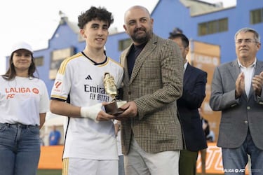 El Madrid ata a la joya de La Fábrica: Alberto Ruiz, hasta 2028