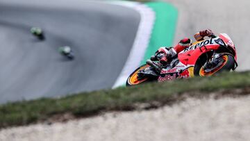 Marc Márquez, durante el Gran Premio de Moto GP de la República Checa en el Circuito de Brno.