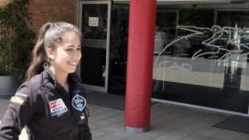 María Herrera, piloto de Moto 3.
