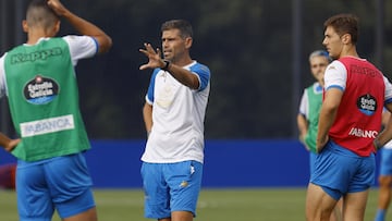 Entrenamiento Deportivo de La Coruña. Antonio Hidalgo