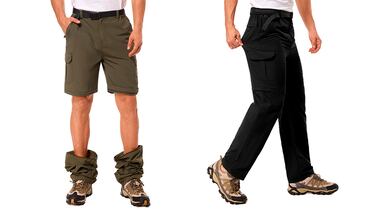 El pantalón de ‘trekking’ desmontable que evita sorpresas en la montaña