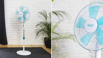 ¿Calor? Este ventilador de pie silencioso y de cuatro velocidades cuesta menos de 40 euros