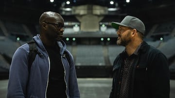 Cheick Kongo y Ryan Bader.