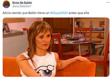 Los memes más divertidos de los Goya