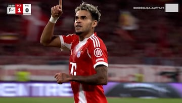 Primer partido y ya tenemos candidato a mejor gol de la Bundesliga: vean dónde la puso Luis Díaz