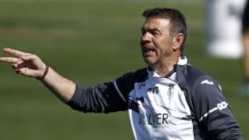 Entrenamiento del Granada. Abel Resino