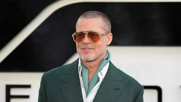 Cast member Brad Pitt attends the "F1: The Movie" European premiere in London, Britain, June 23, 2025. REUTERS/Maja Smiejkowska