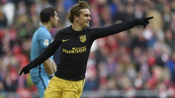 Griezmann celebra un gol
