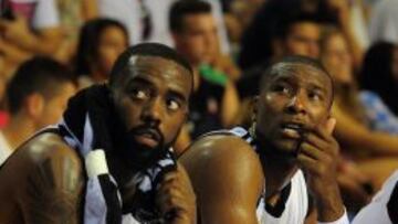 07/09/14 BALONCESTO
PARTIDO AMISTOSO PALMA AIR EUROPA - REAL MADRID RIVERS Y SLAUGHTER