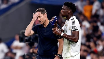 Xabi Alonso y Tchouameni.