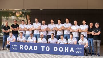 30/1/24 WATERPOLO MUNDIAL DE NATACION DE DOHA
SELECCION ESPAÑOLA DE WATERPOLO ESPAÑA EQUIPO MASCULINO