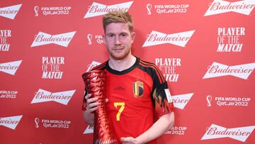 De Bruyne: “¿Yo el MVP? Igual porque soy famoso...”