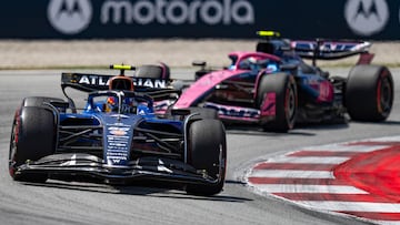 Carlos Sainz (Williams FW47). Barcelona, España. F1 2025.