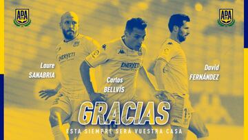 Bellvís, David Fernández y Laure concluyen su vinculación con la A.D. Alcorcón