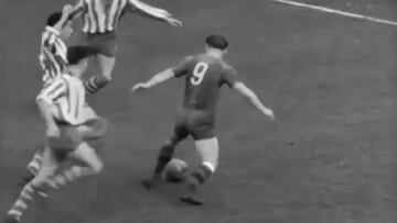 El debút de Kubala con el Barça