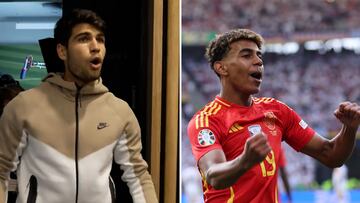 Sale a la luz la reacción de Alcaraz al gol de Lamine: es la que tuvieron todos y cada uno de los españoles