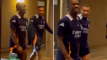 Era uno de los grandes miedos del madridismo: el vídeo de Mbappé y Vini que se ha hecho viral