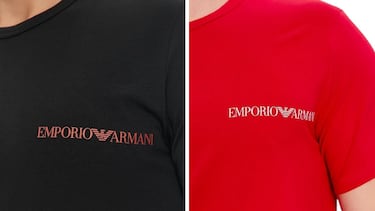 Más que básicas: las camisetas de algodón de Emporio Armani para lucir a diario