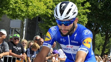 Alta tensión: encontrón de Gaviria con Greipel en el sprint