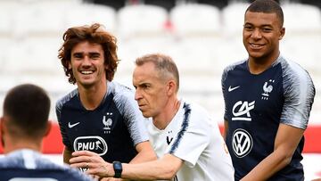 Griezmann y Mbappé