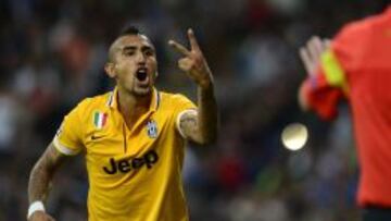Vidal, frente al Madrid