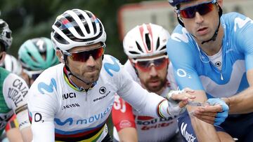 05/09/19 VUELTA CICLISTA A ESPA„A 2019 ETAPA 12 CIRCUITO DE NAVARRA - BILBAO ALEJANDRO VALVERDE ERVITI CICLISMO VUELTA ESPAÑA