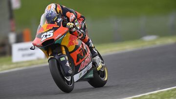 Fernández durante el cronometrado del GP de Italia 2021.