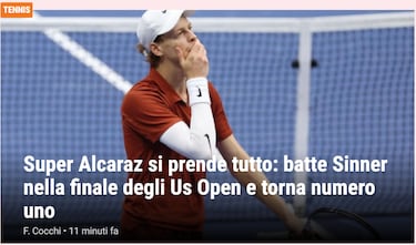 El mundo se postra a los pies de “Súper Alcaraz”: “El maestro”