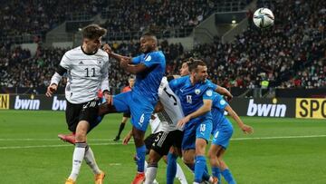 Alemania 2 - 0 Israel: resumen, goles y resultado del partido