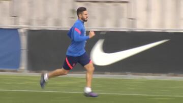 Koke se ejercita sobre el césped y Kondogbia ya está recuperado: las imágenes del entrenamiento