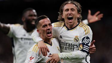 Modric resolvió la noche con un golazo