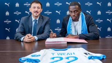 Termina la novela y Wim Weah se convierte, de forma oficial, en nuevo futbolista del Marsella.