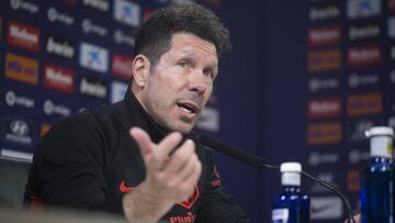 Rueda de prensa Simeone