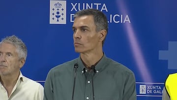 Una periodista sufre un golpe de calor: vean el momento y cómo a Sánchez se le cambia la cara...