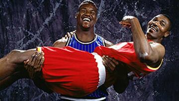 Hakeem Olajuwon y Shaquille O'Neal inventaron el 'small ball'