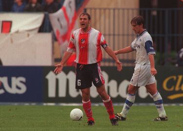 Fundamental en el Doblete (95-96), siguió en el Atleti hasta 2004, para luego terminar su carrera en el Albacete. Fue entrenador del Atlético durante un partido (entre Abel, de quien era segundo, y Quique) y hoy es seleccionador Sub-21 y campeón olímpico.

