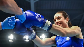 La boxeadora española Mariana Soto.