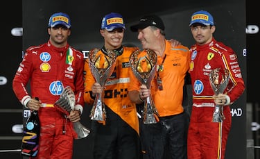 Sainz se va como un grande