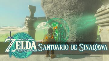 the legend of zelda tears of the kingdom nintendo switch guia santuario sinaq'awa