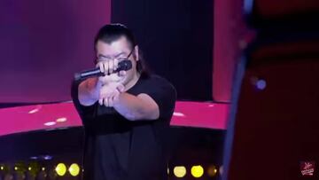 Concursante de La Voz Tailandia cantando Dragon Ball.
